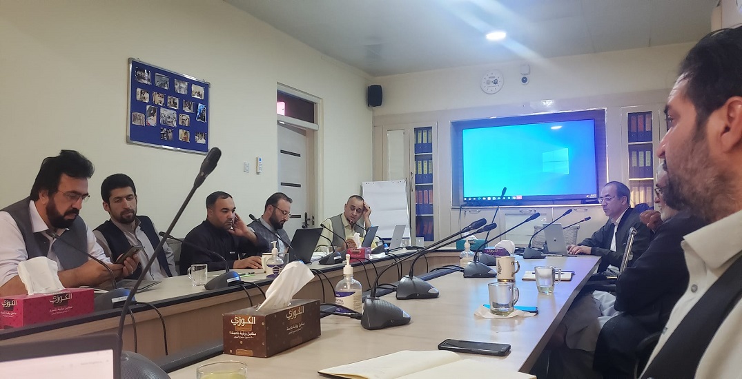 The emergency meeting due to the terrifying earthquake in Herat province!