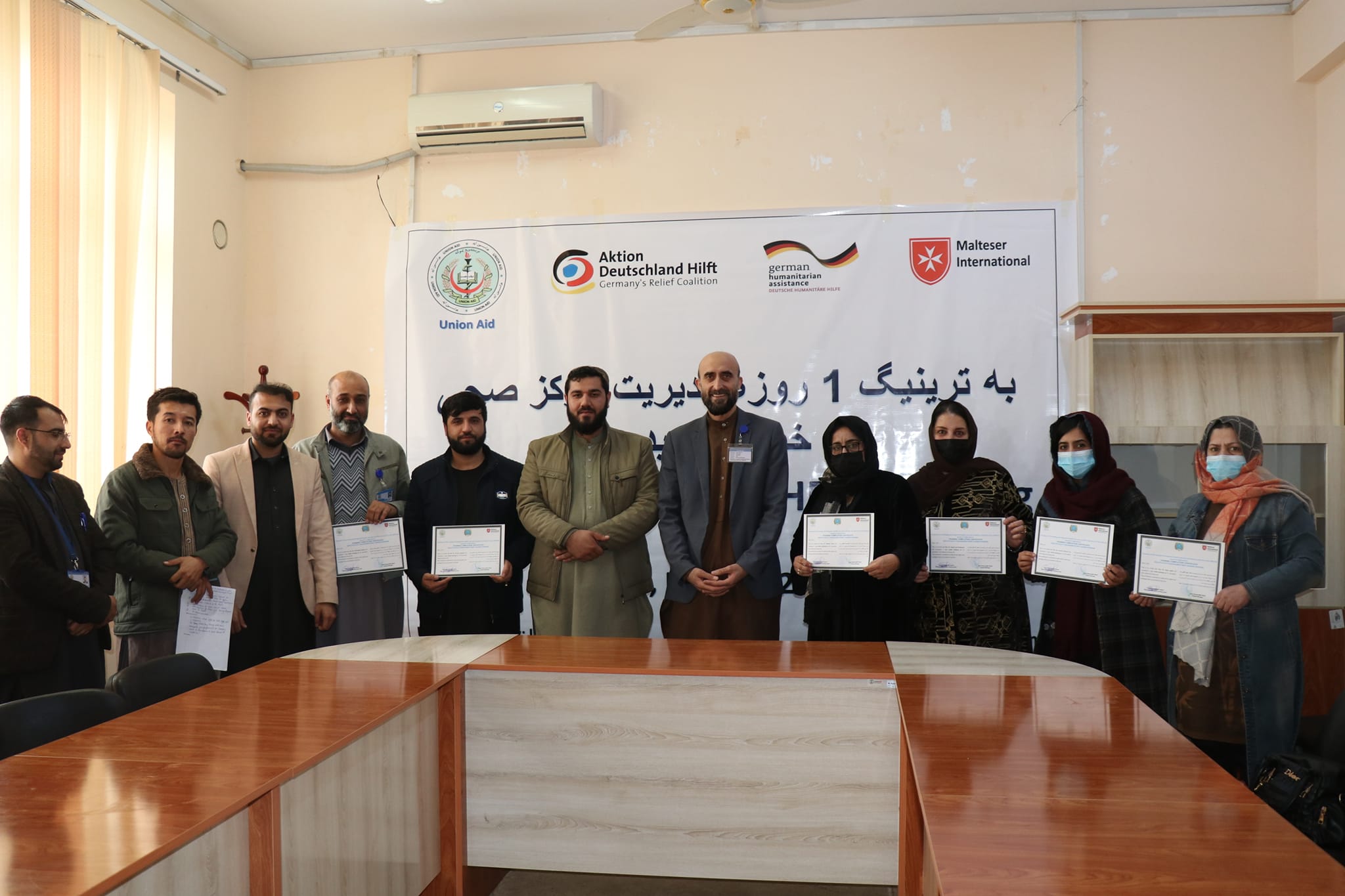 Conduct of HFM (Health Facility Management) Training