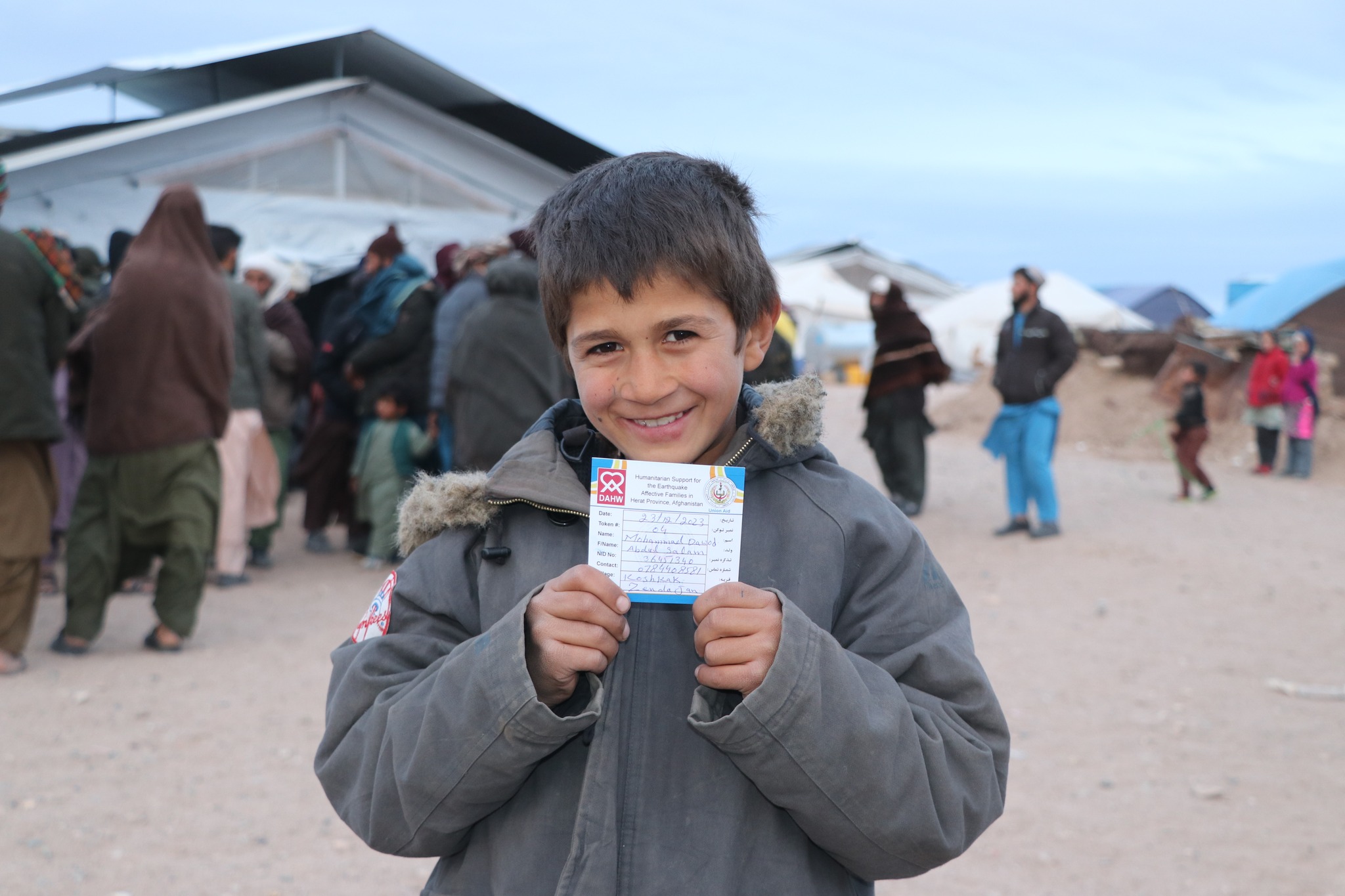 DAHW- Funded Emergency Relief Assistance for the Earthquake Affected Families in Herat Province Concluded successfully!