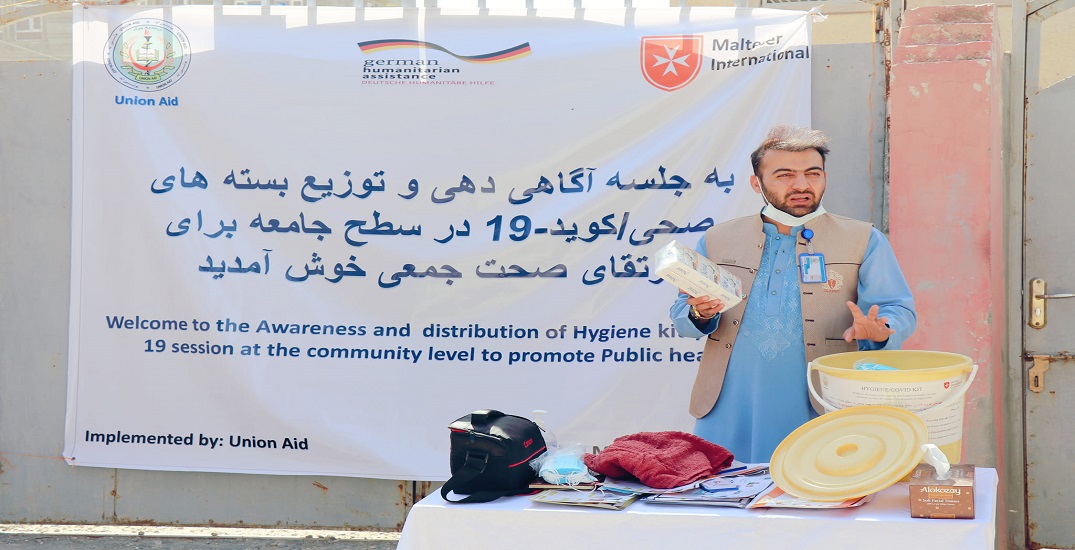 Awareness and distribution of Hygiene Kits/Coivd-19 program.