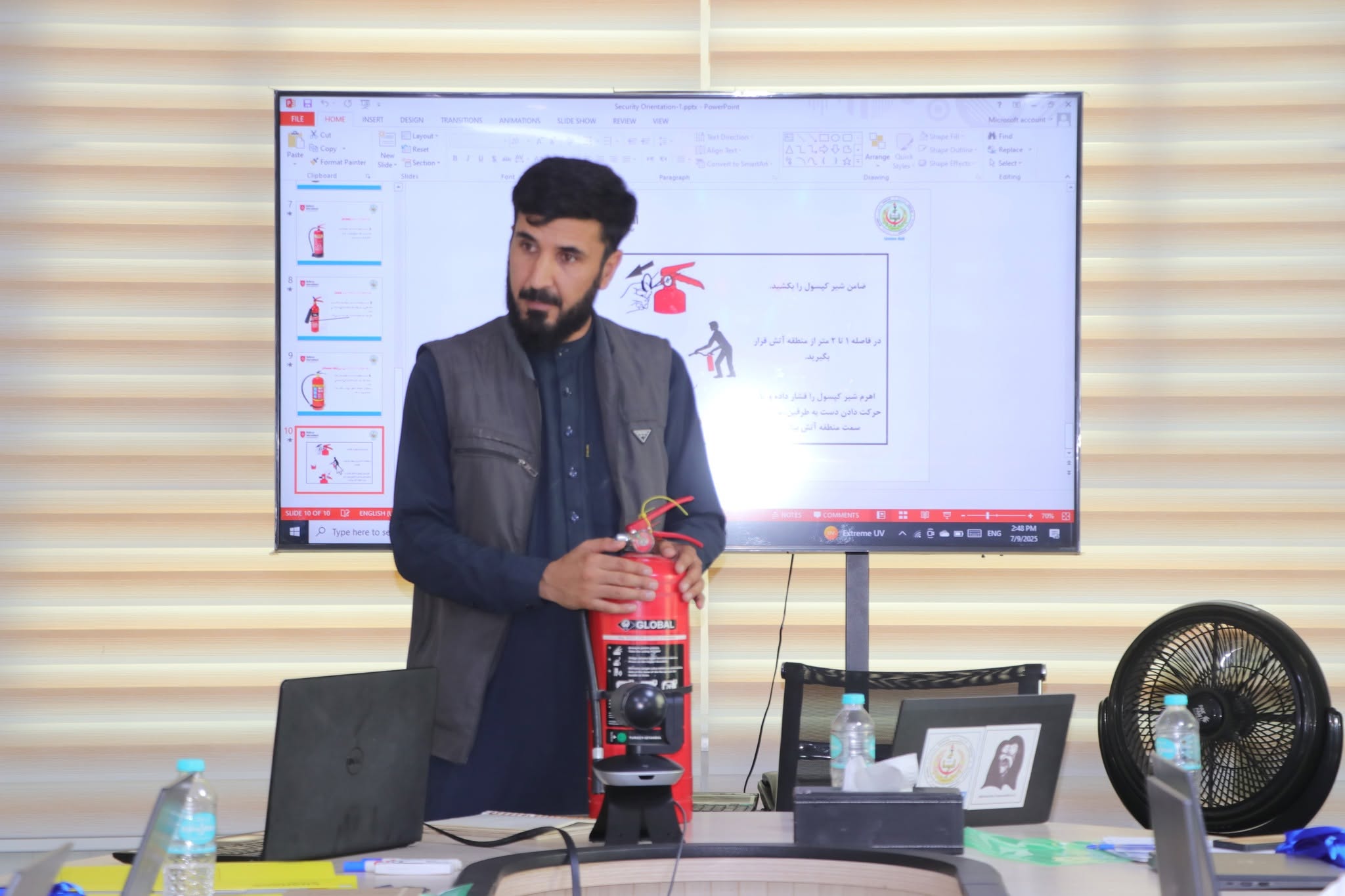 Fire Extinguisher Training Conducted