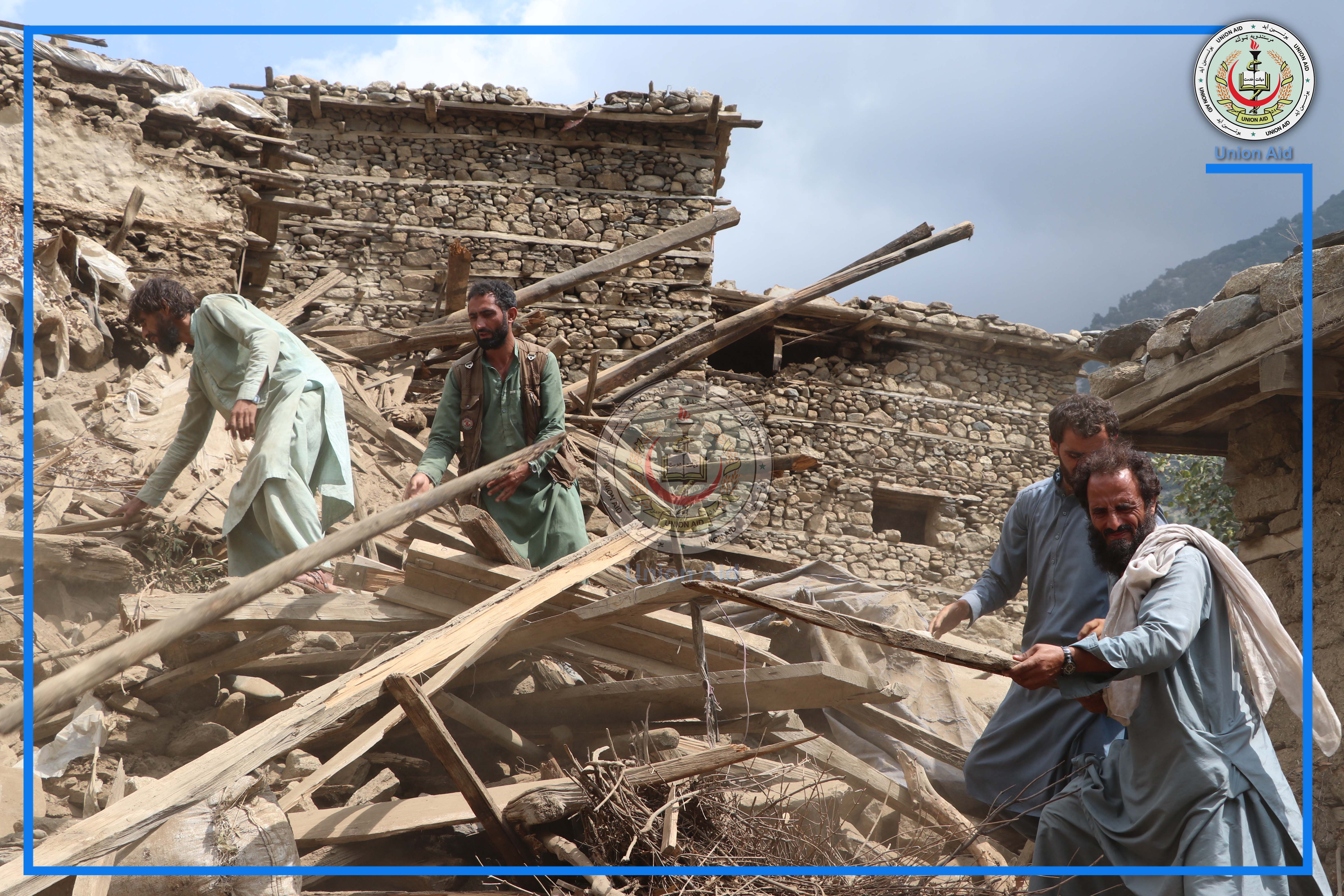 UA team visited the earthquake-affected villages in Dewagal district of Kunar